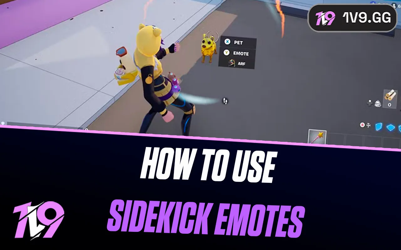How to Use Sidekick Emotes in Fortnite: Complete Guide